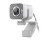 LOGITECH StreamCam Webcam, Full HD 1080p resolution at 60 fps (White)