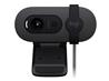 LOGITECH Brio 100 Webcam, HD 1080P, Graphite(Open Box)