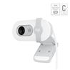LOGITECH Brio 100 Webcam with Full HD 1080p resolution, Off-White