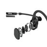 SHOKZ Casque d’écoute stéréo à conduction osseuse OpenComm2 2025, noir