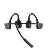 SHOKZ Casque d’écoute stéréo à conduction osseuse OpenComm2 2025, noir