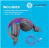 JLAB JBuddies Studio Casque sans fil pour enfants, gris/violet