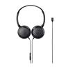 AUDIO TECHNICA ATH-S120C Écouteurs supra-auriculaires USB-C, noir