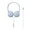 AUDIO TECHNICA ATH-S120C Écouteurs supra-auriculaires USB-C, bleu-gris