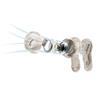 JBL Tour Pro 3 True Adaptive Noise Cancelling Earbuds, Latte