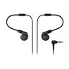 AUDIO TECHNICA ATH-E40 Écouteur intra-auriculaire professionnel, noir