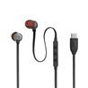 JBL Tune 310C USB Écouteurs avec prise, Noir