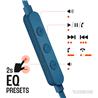 JBL Tune 310C USB Écouteurs avec prise, Bleu