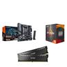 AMD Ryzen 5 5500 CPU + GIGABYTE B550M GAMING X WIFI6 Motherboard + Lexar THOR 16GB DDR4 RAM