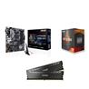 AMD Ryzen 7 5800X CPU + ASUS Prime B550M-A WIFI II Motherboard + Lexar THOR 16GB (2x8GB) DDR4 CL16 RAM