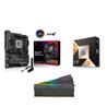 AMD Ryzen 9 9950X3D CPU + ASUS ROG STRIX X870E-H GAMING WIFI7 Motherboard + KLEVV RGB 64GB 6000MHz CL30 RAM