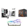 AMD Ryzen 9 7900X CPU + ASUS ROG STRIX B650-A GAMING WIFI Motherboard + T-Force RGB 32GB D5 6000MHz CL30 White RAM