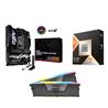 AMD Ryzen 7 9850X3D CPU + ASUS ROG CROSSHAIR X870E HERO Motherboard + CORSAIR RGB 64GB D5 6000MHz CL30 RAM