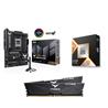 AMD Ryzen 9 9900X3D CPU + ASUS TUF GAMING B850-PLUS WIFI Carte Mère + T-Force 32GB D5 6000MHz CL30 RAM
