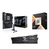 AMD Ryzen 7 9800X3D CPU + ASUS TUF GAMING X870E-PLUS WIFI7 Motherboard + T-Force 32GB D5 6000MHz CL30 RAM