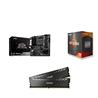 AMD Ryzen 7 5800X CPU + MSI B550M PRO-VDH WIFI Motherboard + Lexar THOR 16GB (2x8GB) DDR4 CL16 RAM