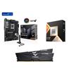 AMD Ryzen 7 9800X3D CPU + ASUS TUF GAMING X870-PLUS WIFI Motherboard + T-Force 32GB D5 6000MHz CL30 RAM