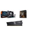 AMD Ryzen 5 9600X CPU + GIGABYTE B850M GAMING X WIFI6E Motherboard + T-Force 32GB D5 6000MHz CL30 RAM