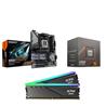 AMD Ryzen 5 8400F CPU + GIGABYTE B650 EAGLE AX Motherboard + XPG Lancer Blade RGB 16GB DDR5 5600MHz CL46 RAM