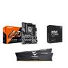 Intel Core Ultra 7 265KF CPU + GIGABYTE Z890 UD WIFI6E Carte mère + T-Force 32GB D5 6000MHz CL30 RAM