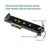 Vantec M.2 NVMe PCIe x4 Low Profile Card with 22110 Length Support