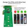 M.2 NVMe PCIe x4 Card with 22110 Length Support