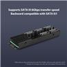 Vantec M.2 PCIe Gen3x2 B+M Key To 5 Ports SATA III Expansion Card