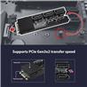 Vantec M.2 PCIe Gen3x2 B+M Key To 5 Ports SATA III Expansion Card