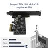 Vantec 5 Port SATA III 6Gbps PCIe x4 Host Card (UGT-ST655)(Open Box)