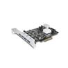 Carte hôte PCIe Vantec Dual Chip 4-Port 10Gbps USB 3.1 Gen 2 dédiée