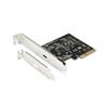 Vantec Single Port USB 3.2 20Gbps Type C PCIe Host Card-(UGT-PCE320C)(Open Box)