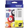 Brother LC201 Yellow High Yield Ink Cartridge (LC201YS)