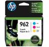 HP 962 Ink Cartridge - CMY - Inkjet - 3 Pack (3YP00AN#140)