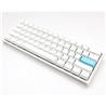 DUCKY CHANNEL Gaming Keyboard, White -(Open Box)
