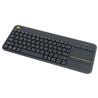 LOGITECH K400 Plus Wireless Touch Keyboard – Black