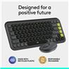 LOGITECH Pop Icon Combo Graphite-Lime Combo