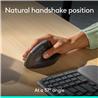 LOGITECH Ergonomic English Keyboard and Mouse Combo