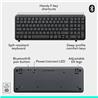 LOGITECH MK250 Productivity English Keyboard and Mouse Combo - Graphite