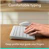 LOGITECH MK250 Productivity English Keyboard and Mouse Combo - Off-White