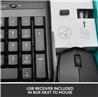 LOGITECH MK345 Wireless Keyboard and Mouse Combo(Open Box)
