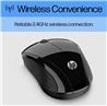 HP X3000 Black Wireless Mouse G3 Black