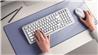Clavier alto LOGITECH K98M blanc cassé
