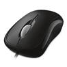MICROSOFT Basic Optical Mouse - Black - USB Wired, Optical, Ergonomic