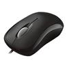 MICROSOFT Basic Optical Mouse - Black - USB Wired, Optical, Ergonomic