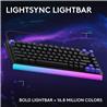 LOGITECH G512 X 75 75% Gaming Keyboard, Black, Tactile
