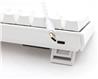 DUCKY CHANNEL Gaming Keyboard, White -(Open Box)