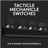 LOGITECH G413 SE Grand format Gaming Keyboard, black(Open Box)