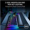 RAZER BlackWidow V4 Pleine grandeur Clavier de jeu, Noir