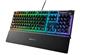 STEELSERIES Apex 3 Full Size Gaming Keyboard, Black