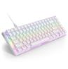 NZXT Function 2 - Mini Tenkeyless (TKL, 80%) Gaming Keyboard, White, English, Regular Profile (KB-002NW-US)